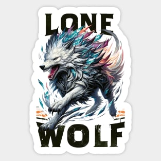 Lone Wolf Sticker